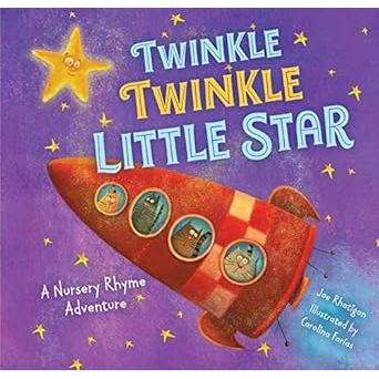 Twinkle, Twinkle Little Star padded board book - Zinnias Gift Boutique