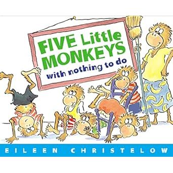Five Little Monkeys With Nothing To Do - Zinnias Gift Boutique