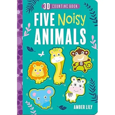 Five Noisy Animals (Five Little Counting Books) - Zinnias Gift Boutique