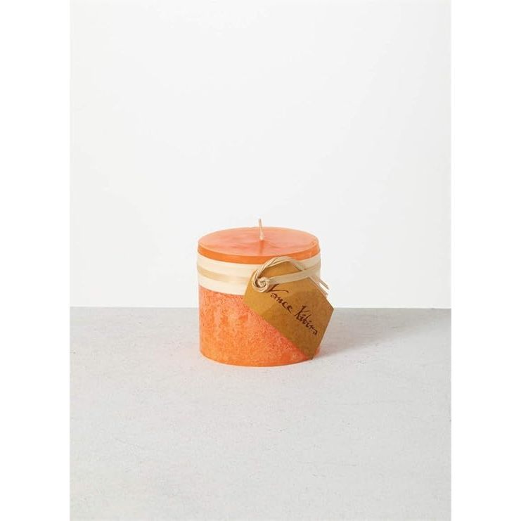 Timber Pillar Candle 3.25" - Zinnias Gift Boutique