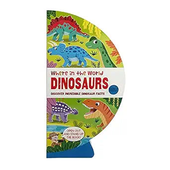 Where in the World: Dinosaurs: Learn Dinosaur Facts - Zinnias Gift Boutique