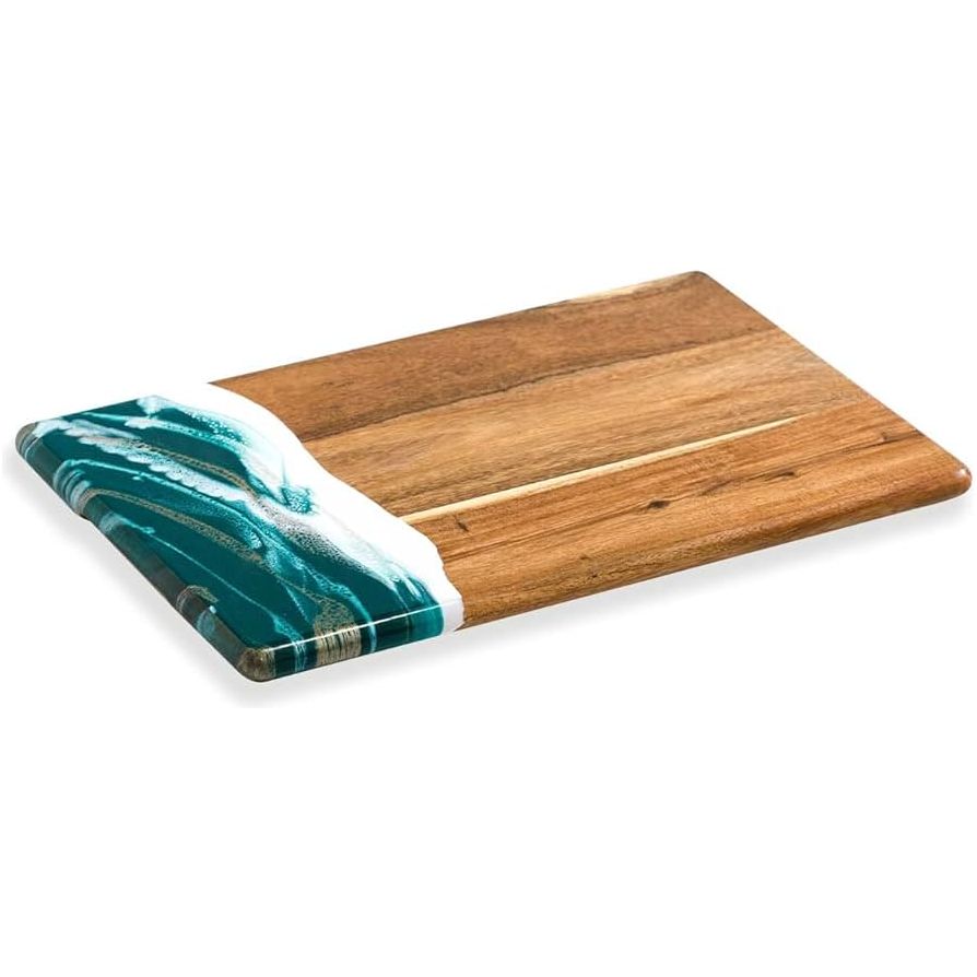 Discontinued Acacia Small Board with Hole (no handle) - Zinnias Gift Boutique
