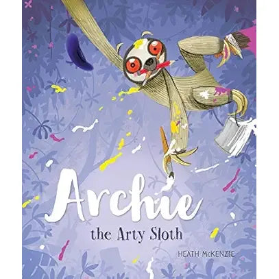 Archie the Arty Sloth - Zinnias Gift Boutique