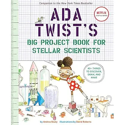 Ada Twist's Big Project Book for Stellar Scientists - Zinnias Gift Boutique