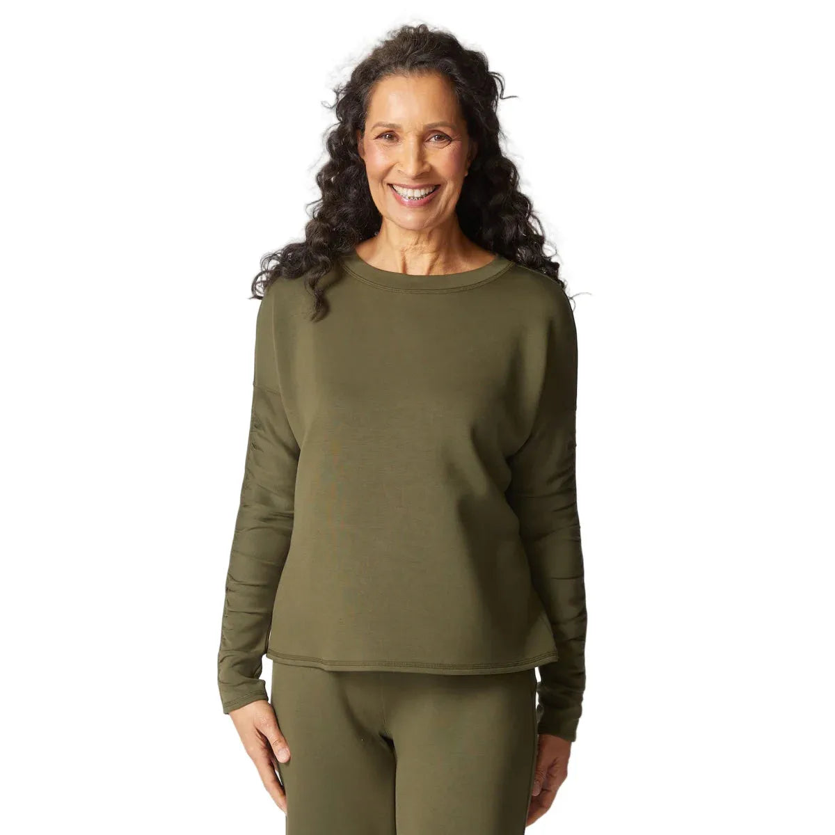 Passport Knit Wander Pulllover - Forest - Zinnias Gift Boutique