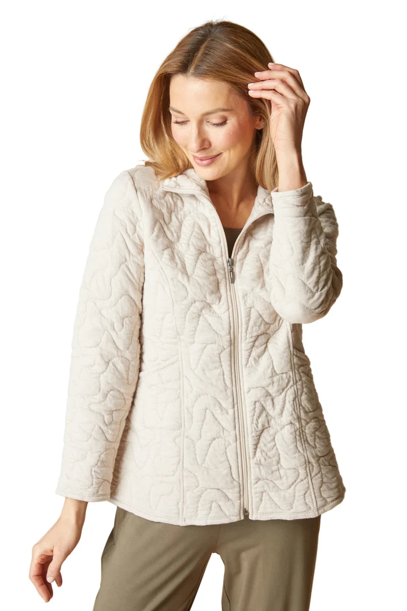 Cascade Quilt Shaped Coat