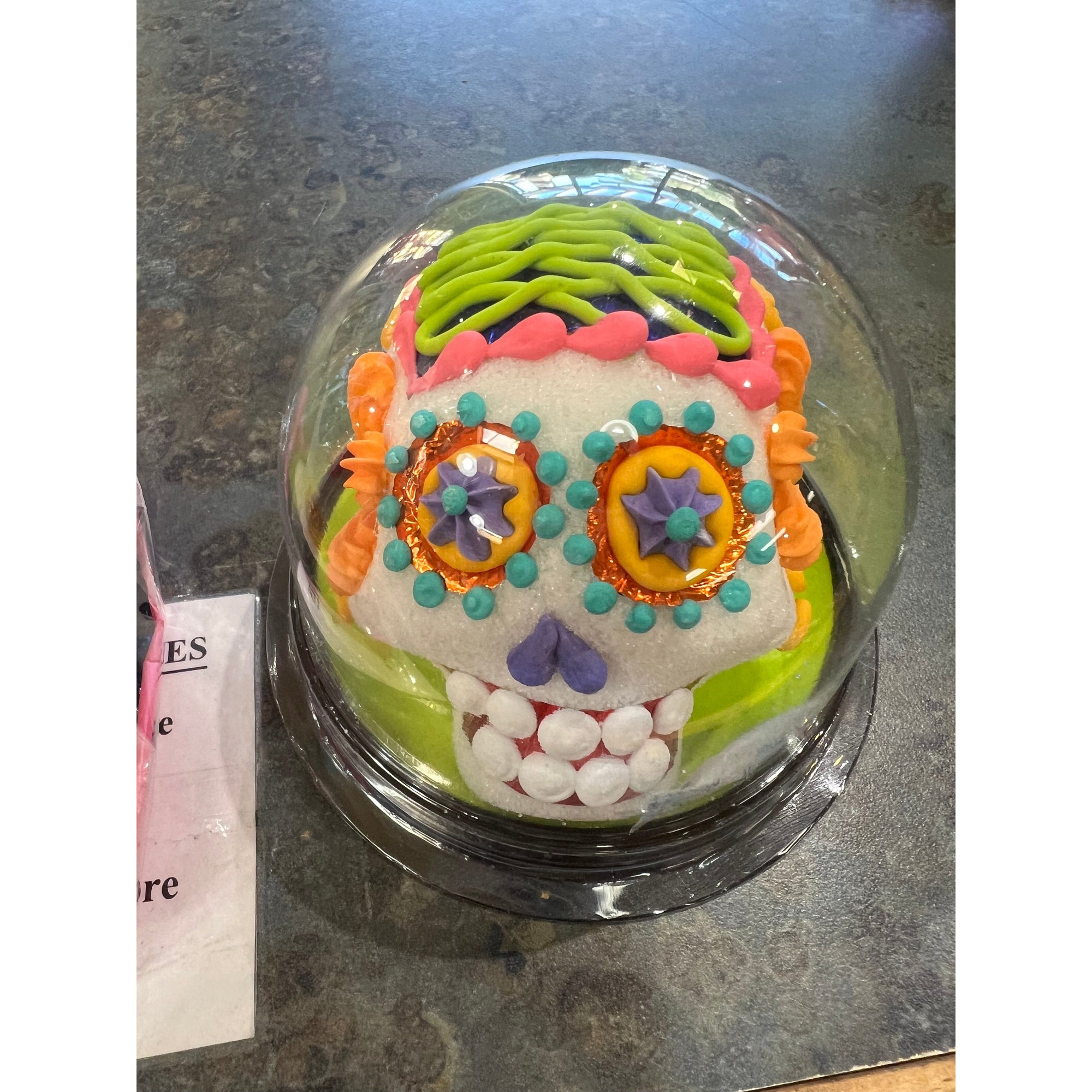 Hand Decorated Sugar Skull - Zinnias Gift Boutique