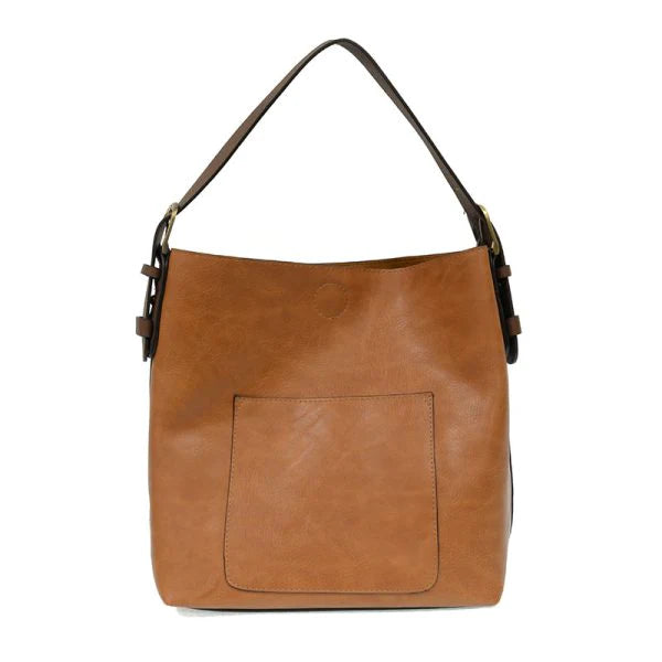 Hobo Coffee Handle Handbag Hazelnut - Zinnias Gift Boutique