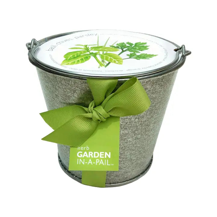 Garden in a Pail | Herb - Zinnias Gift Boutique