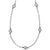 Toledo Alto White Long Necklace - Zinnias Gift Boutique