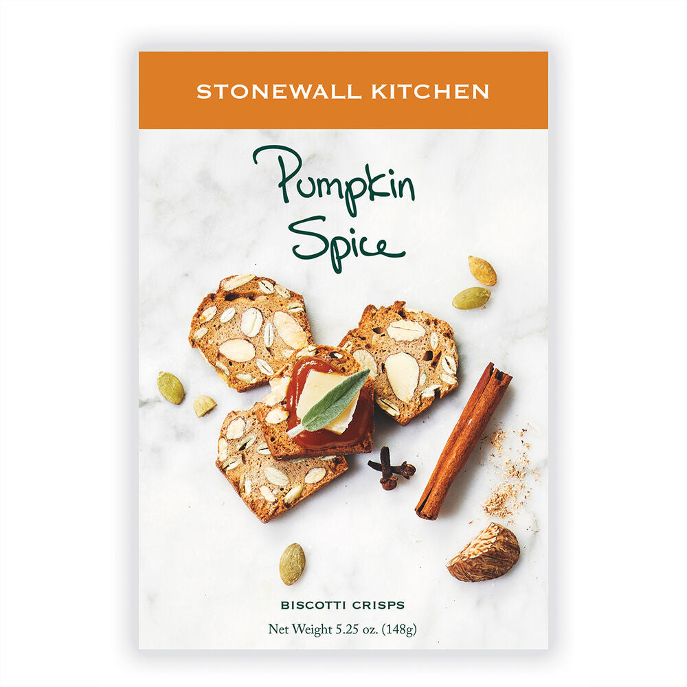 Pumpkin Spice Biscotti Crisps