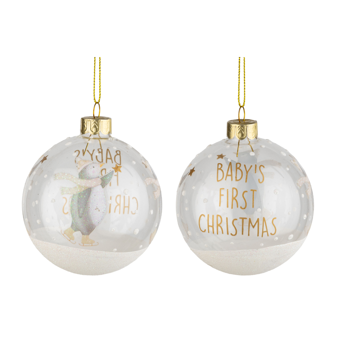 Orn Penguin 1st Christmas - Zinnias Gift Boutique