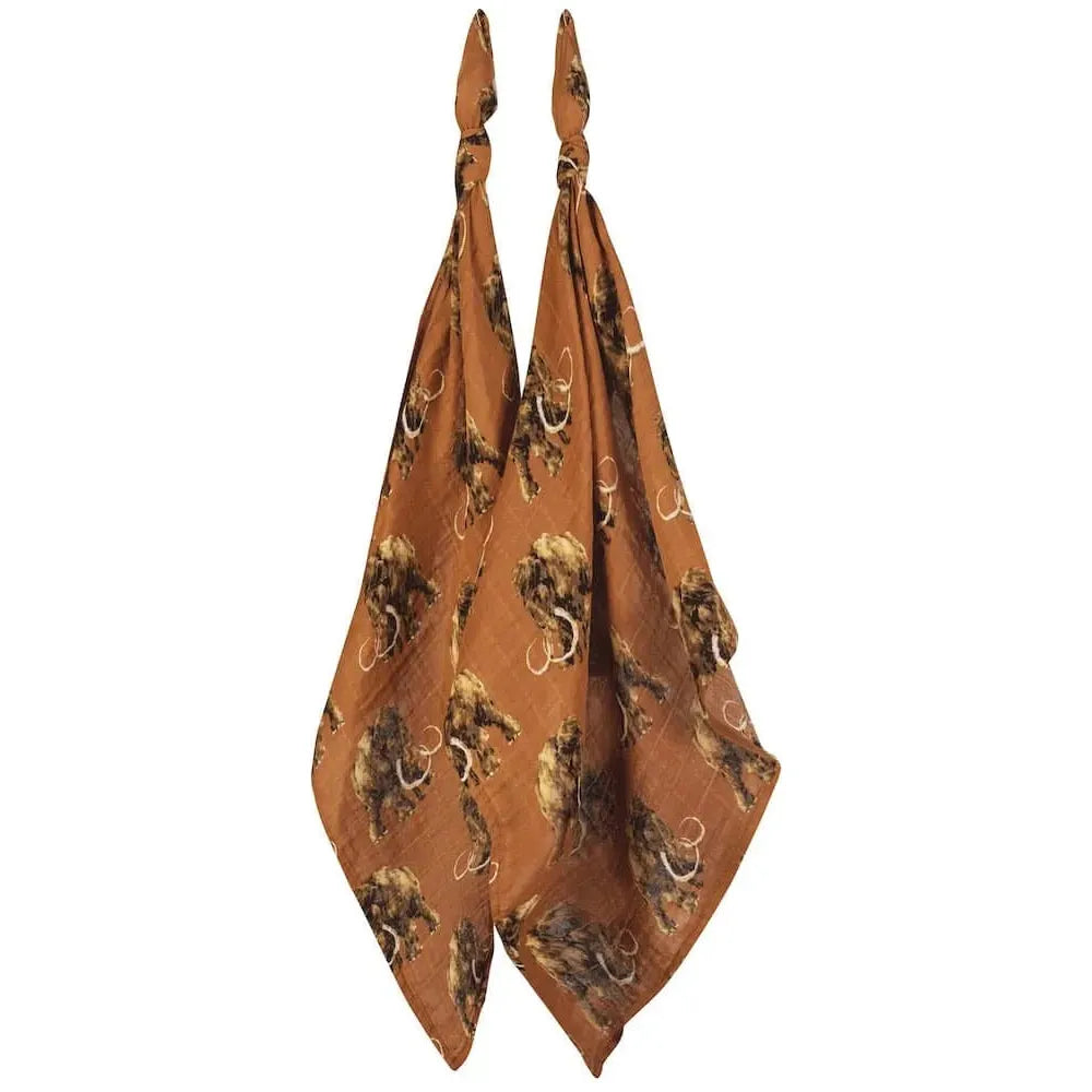 Organic Cotton Muslin Burp Cloth - Zinnias Gift Boutique