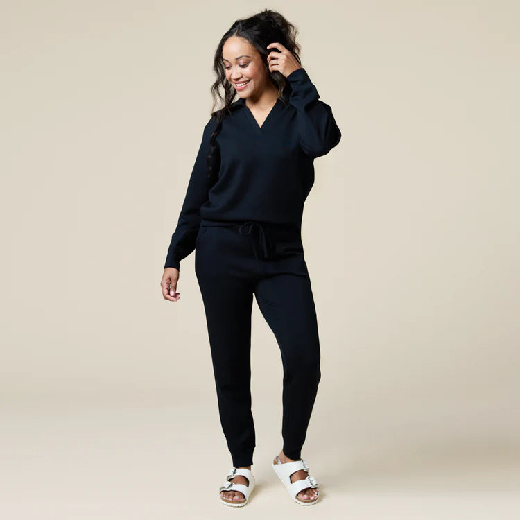 DreamTech Johnny Collar Lounge Set - Zinnias Gift Boutique