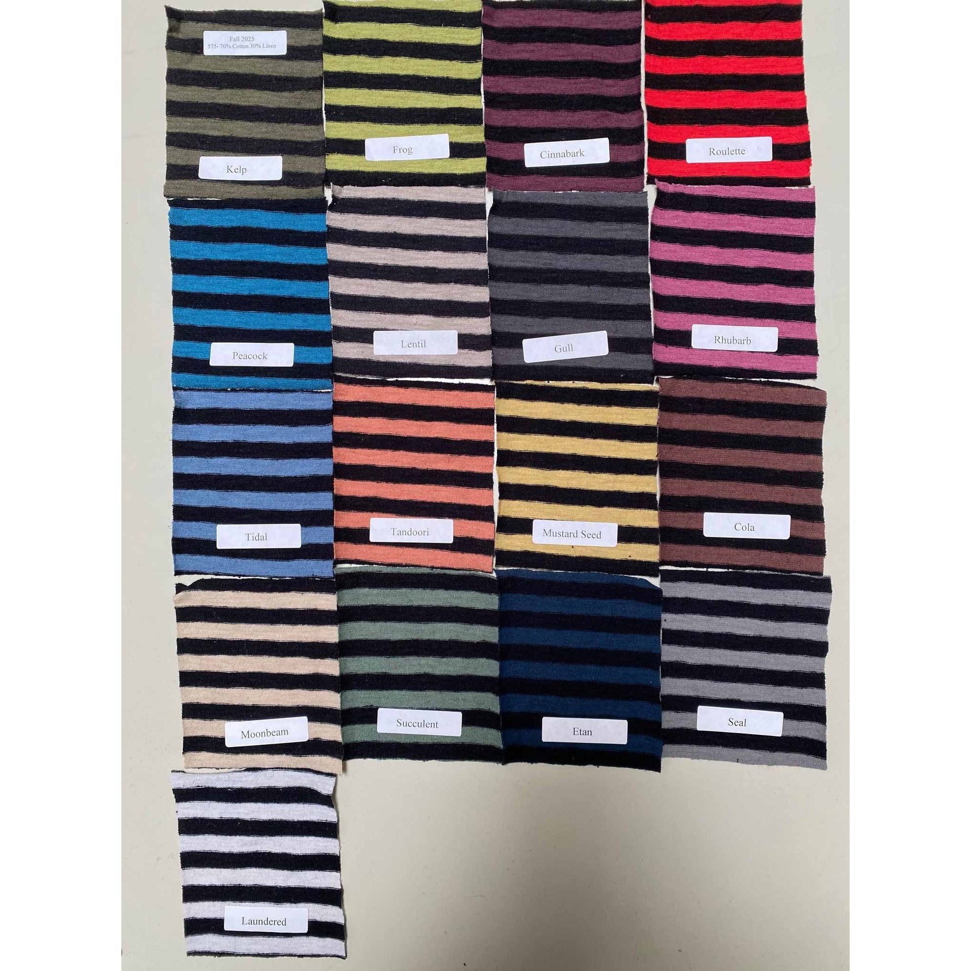 Striped 3/4 Sleeve Boatneck Tee - Zinnias Gift Boutique