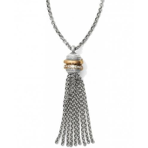 Neptune&#39;s Rings Petite Tassel Necklace - Zinnias Gift Boutique