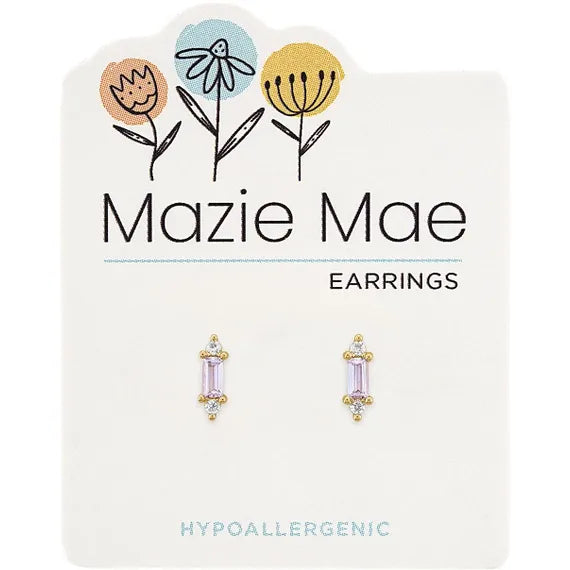 Gold Mazie Mae Earrings - Zinnias Gift Boutique