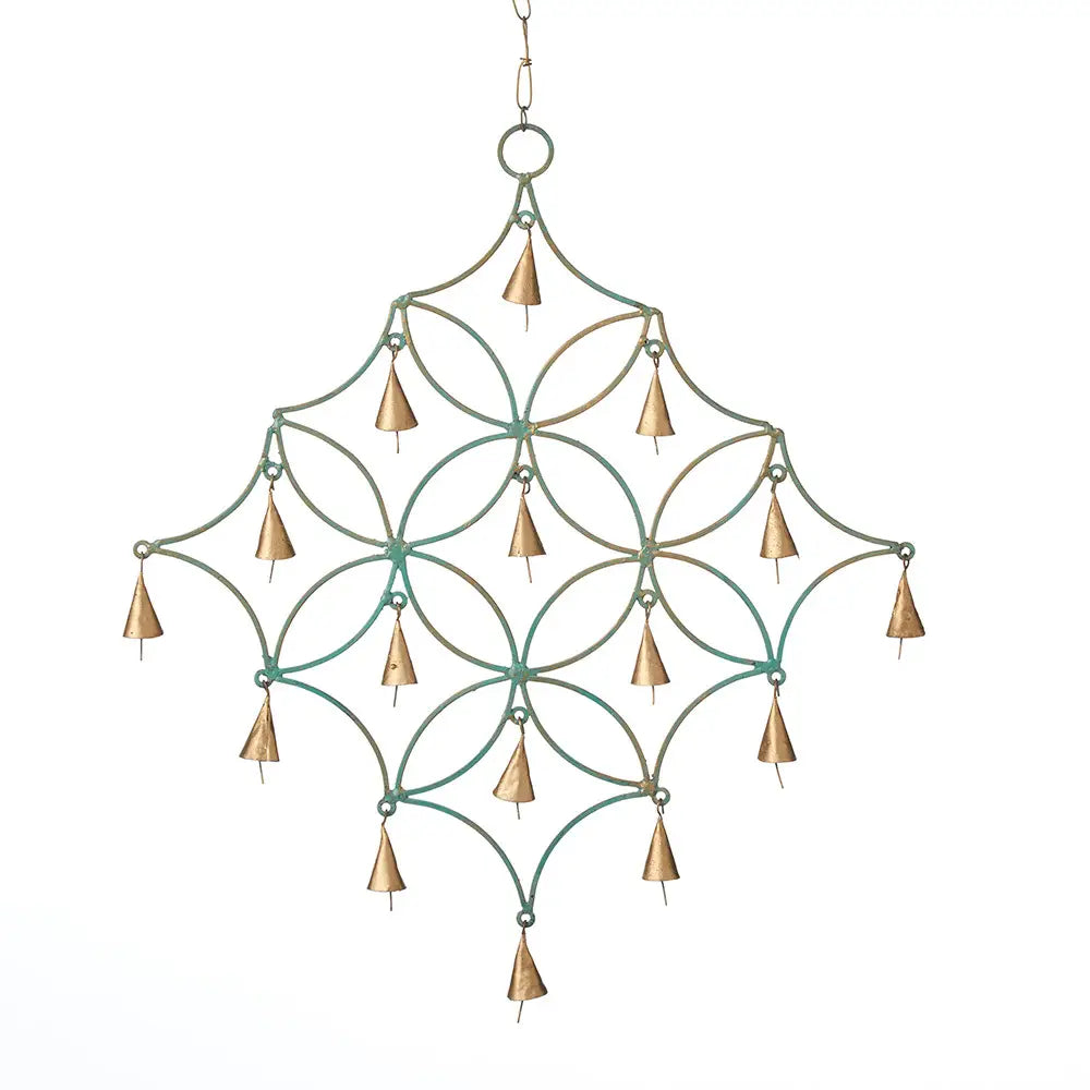 Minted Garden Wind Chime - Zinnias Gift Boutique