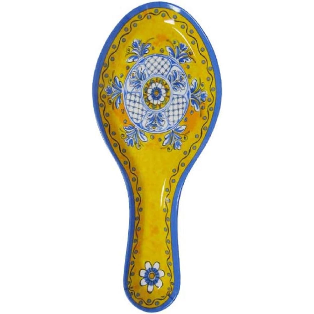 Spoon Rest Round in Assorted Patterns - Zinnias Gift Boutique