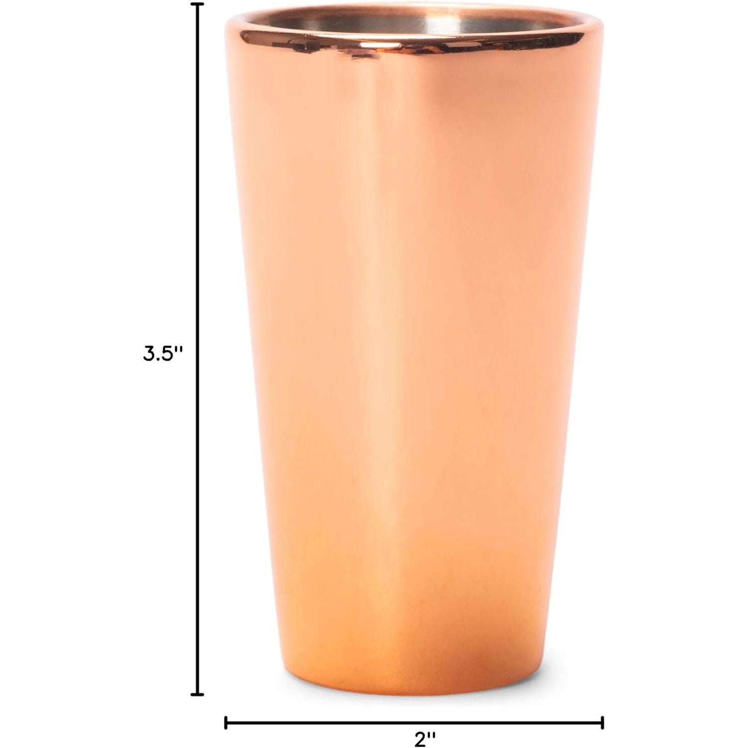 Copper Shot Glass - Zinnias Gift Boutique
