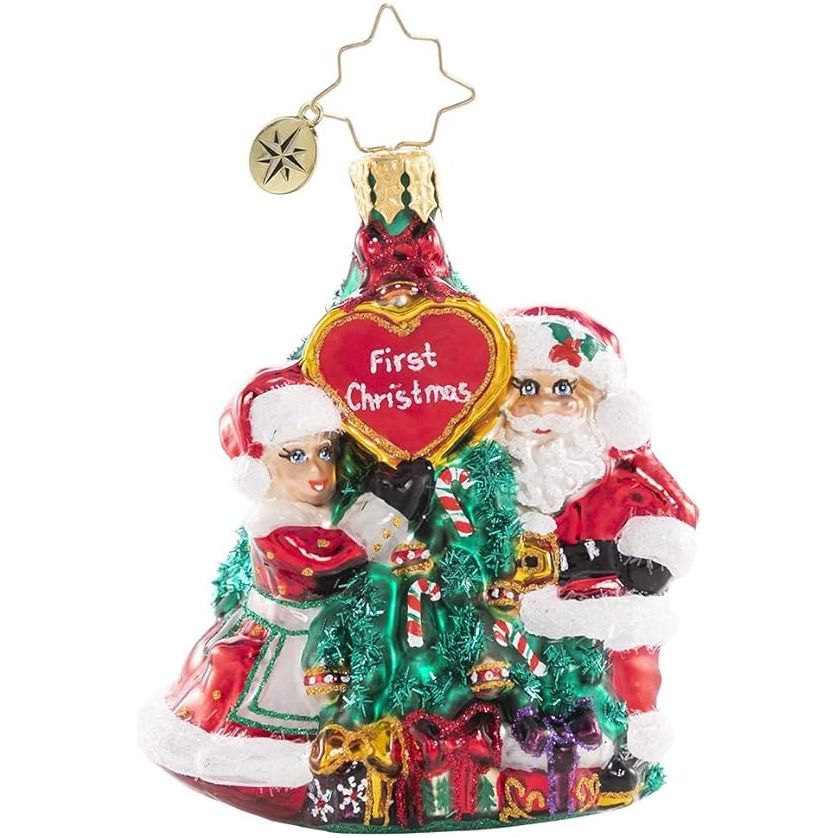 First of Many Christmases Gem Christopher Radko - Zinnias Gift Boutique