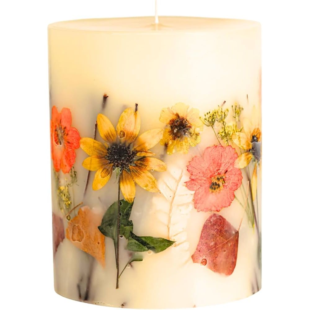 Honey Tobacco Botanical Candle - Zinnias Gift Boutique