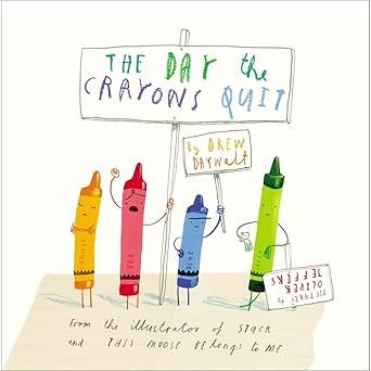 The day the crayons quite hardcover - Zinnias Gift Boutique