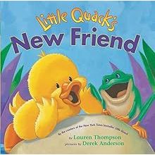 Little quacks new friend board book - Zinnias Gift Boutique