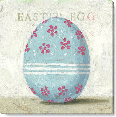 Easter Egg (Blue) Giclee Wall - Zinnias Gift Boutique