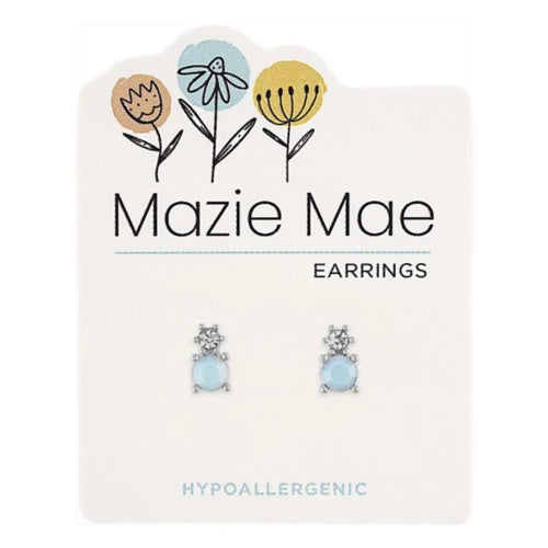 Silver Mazie Mae Earrings - Zinnias Gift Boutique