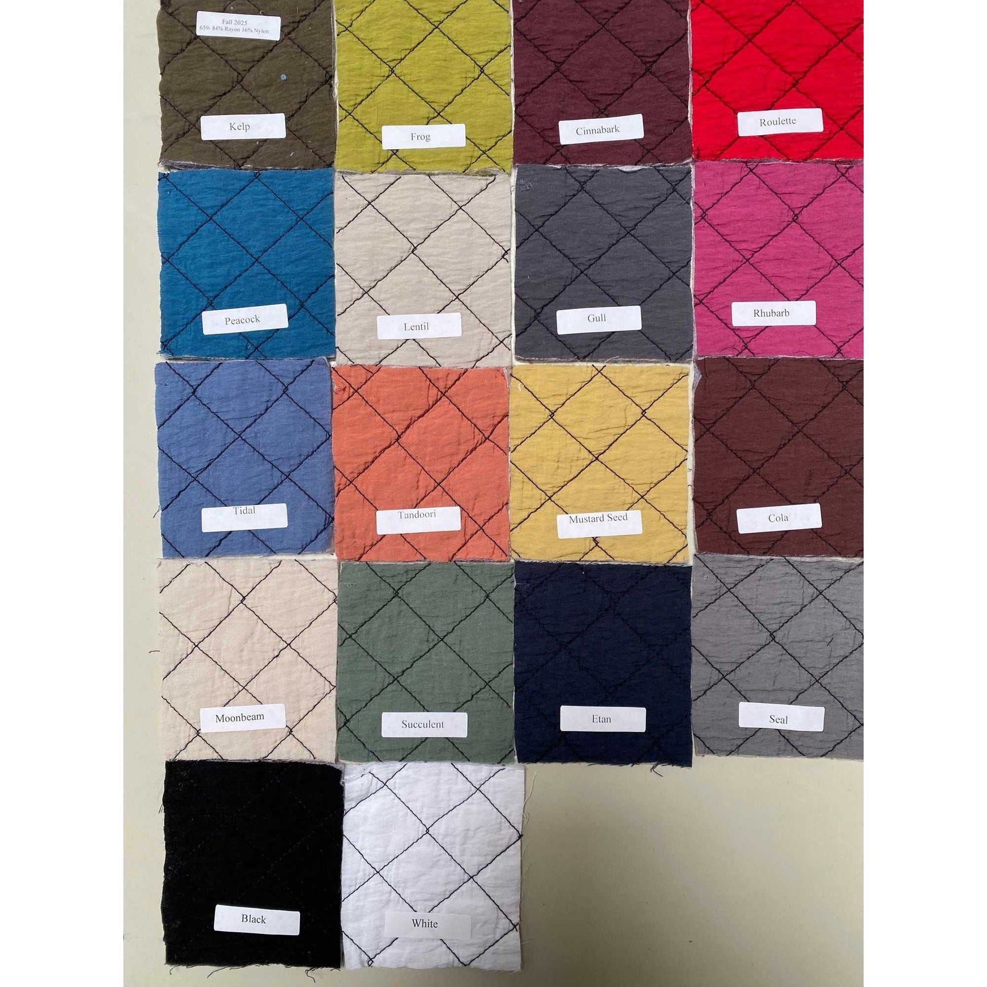 Zip Up Quilted Vest - Tidal - Zinnias Gift Boutique