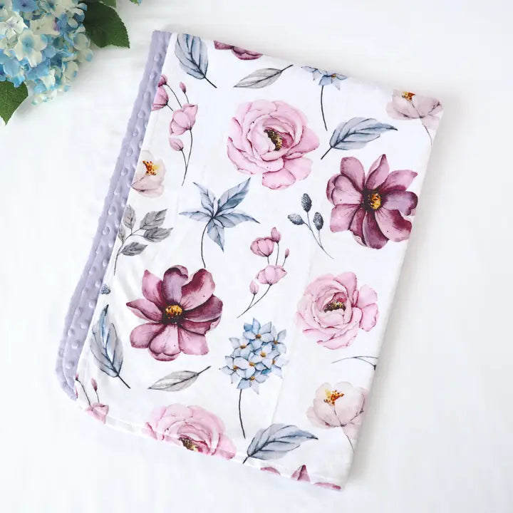 Baby Minky Blanket - Zinnias Gift Boutique