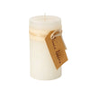 Timber Pillar Candle 6" - Zinnias Gift Boutique