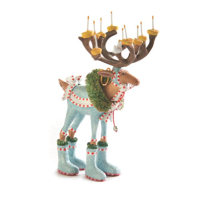 Patience Brewster Dash Away Reindeer Mini Ornament, Dasher - Zinnias Gift Boutique