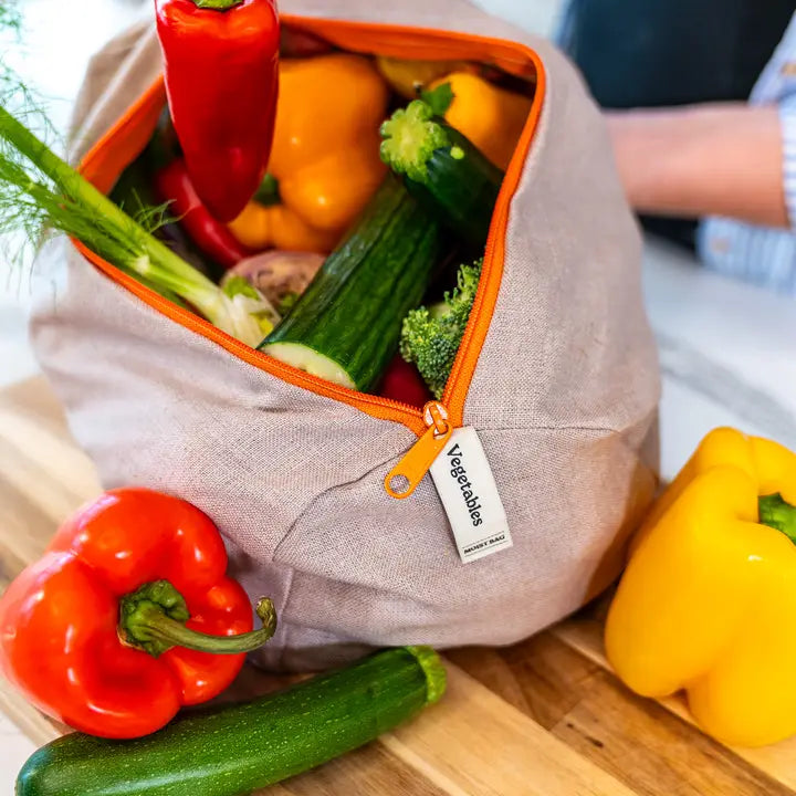 Reusable Linen Produce Bag - Zinnias Gift Boutique