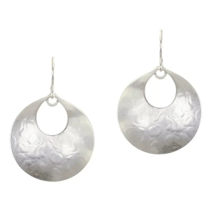 Medium Crescent Wire Earrings