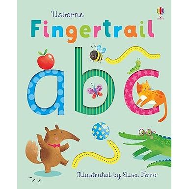 Fingertrail abc: A Kindergarten Readiness Book For Kids - Zinnias Gift Boutique