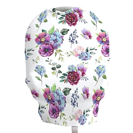 Car Seat Cover/Nursing Wrap - Zinnias Gift Boutique