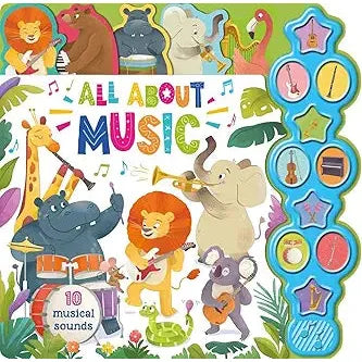 All about Music Sound book - Zinnias Gift Boutique
