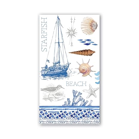 The Shore Hostess Napkin - Zinnias Gift Boutique
