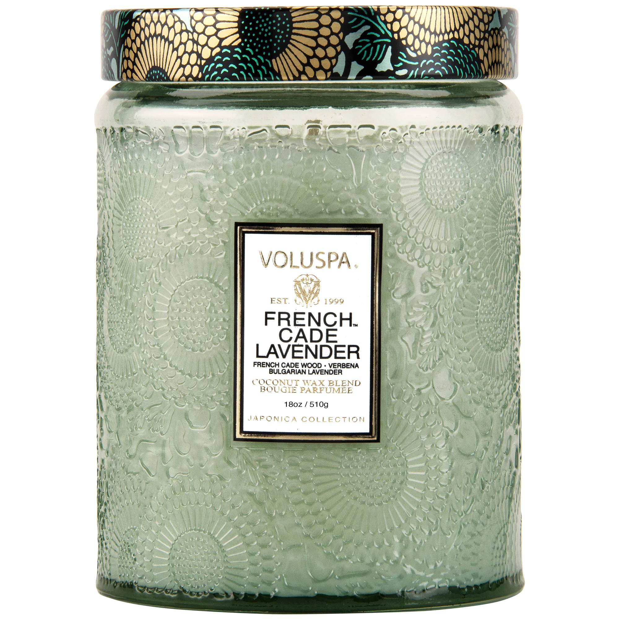 French Cade Lavender Candle - Zinnias Gift Boutique