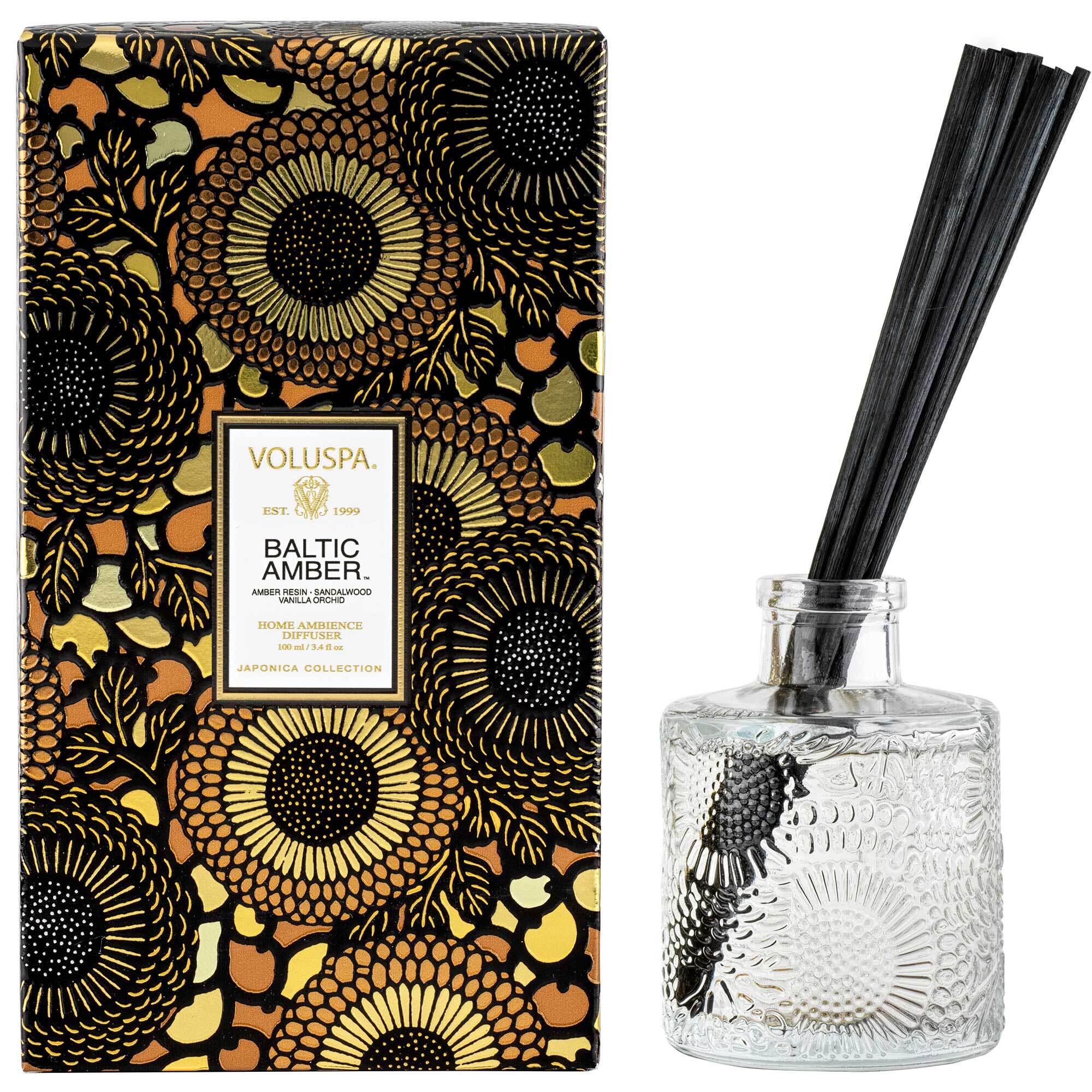 Baltic Amber Reed Diffuser - Zinnias Gift Boutique