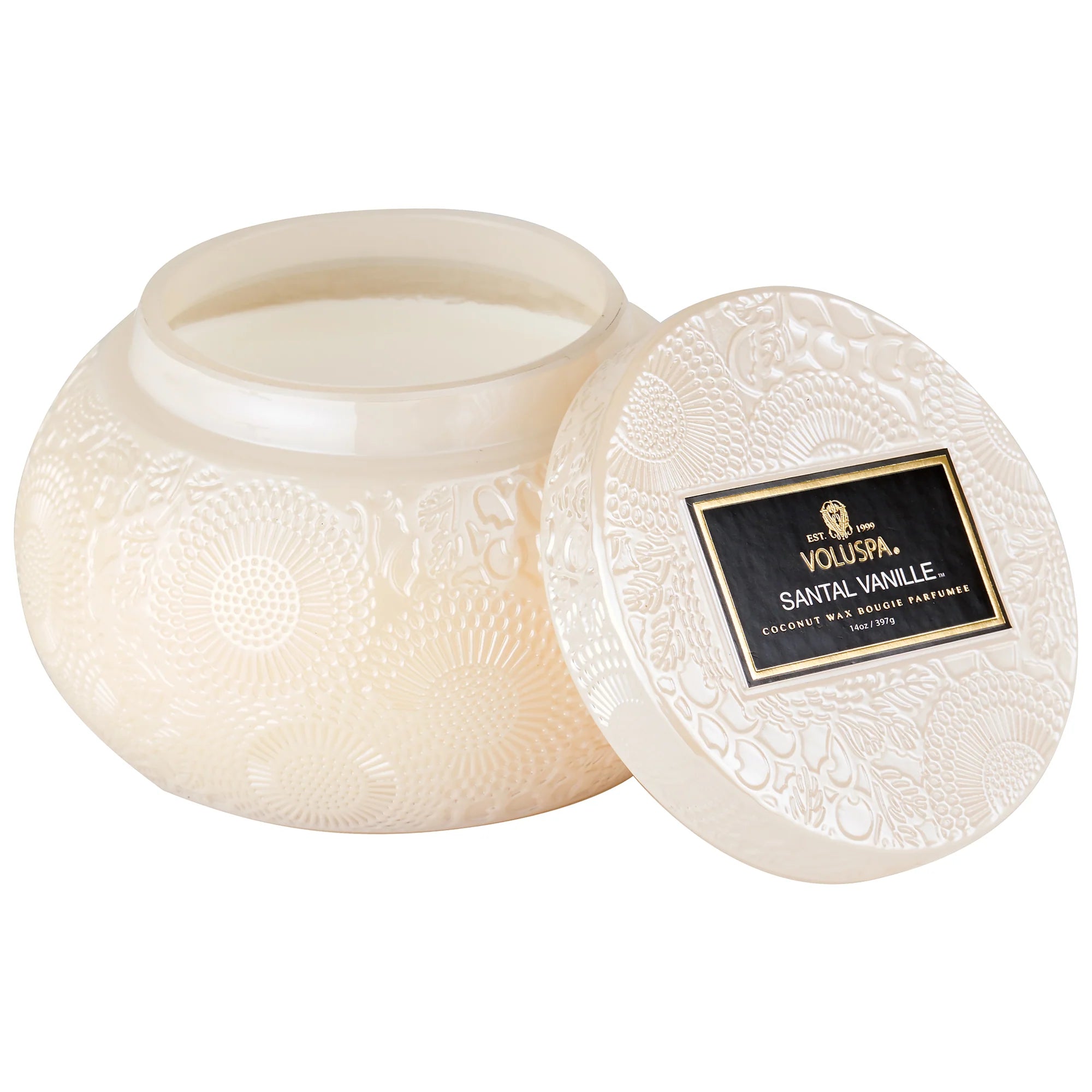 Santal Vanilla Candle - Zinnias Gift Boutique