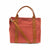 Gwen Med Canvas Tote Coral - Zinnias Gift Boutique