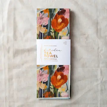 Recycle Microfiber Waffle Tea Towel - Zinnias Gift Boutique
