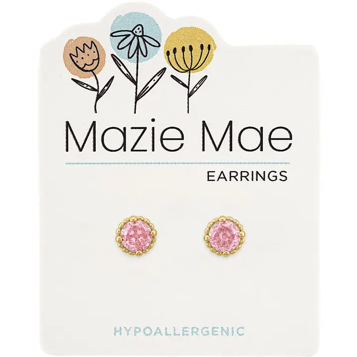 Gold Mazie Mae Earrings - Zinnias Gift Boutique