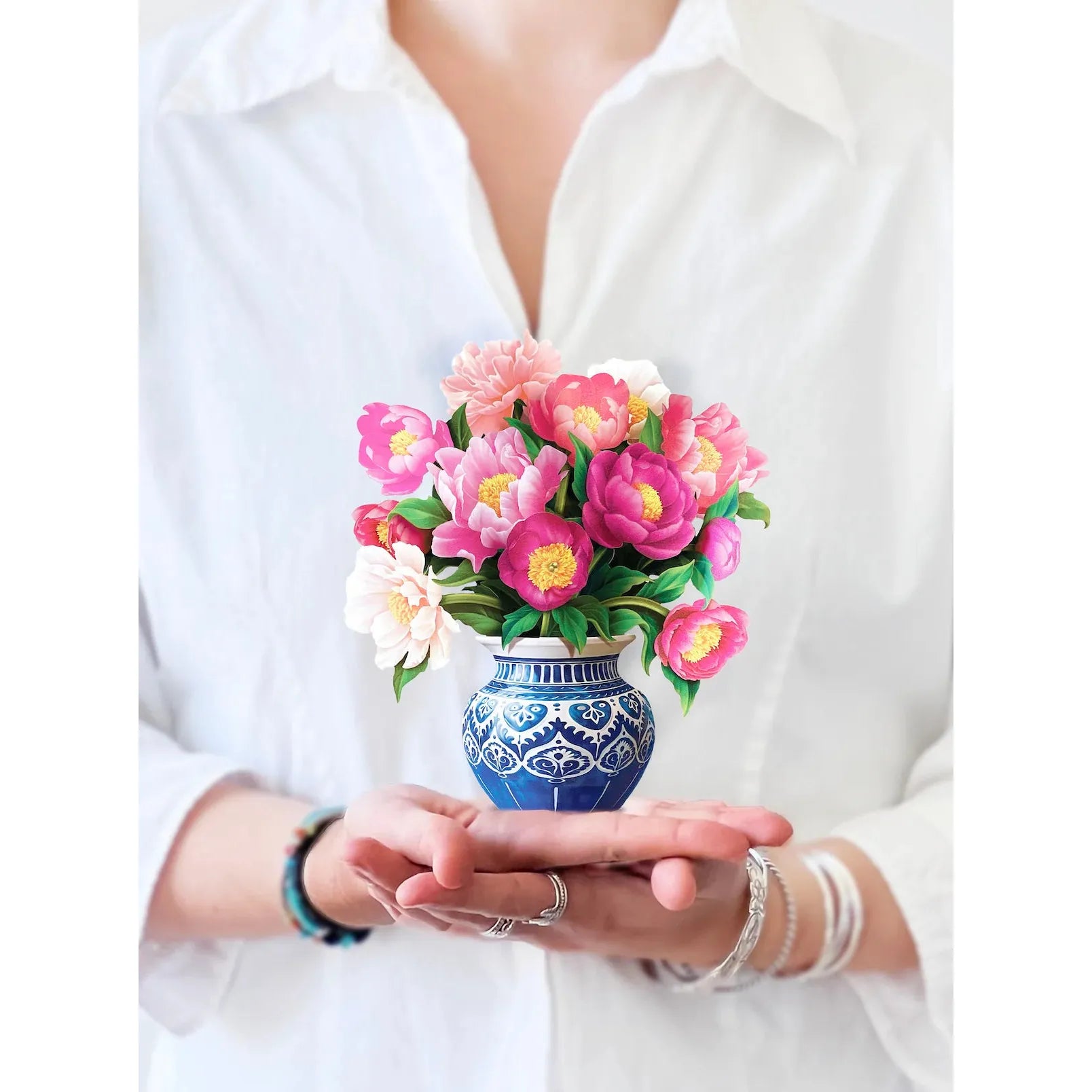 FreshCut Mini Popup Card - Zinnias Gift Boutique