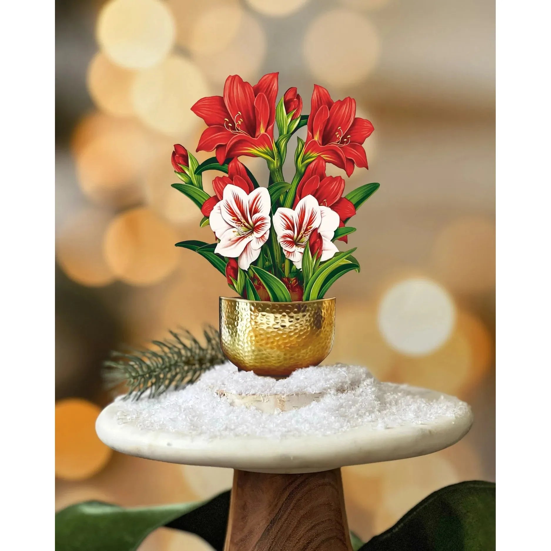 Mini holiday pop up cards - Zinnias Gift Boutique