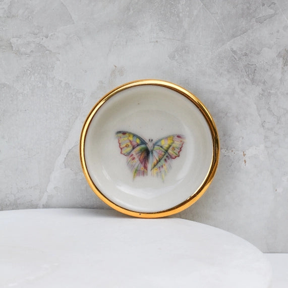 Pastel Butterfly Trinket Dish - Zinnias Gift Boutique