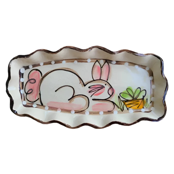 Mint Dish - Bunny Carrot - Zinnias Gift Boutique
